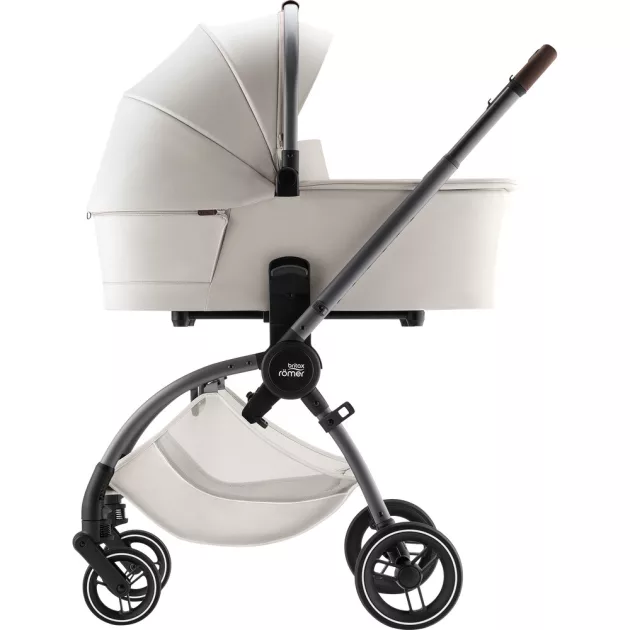 Britax Römer Rio Comfort Core Set 3in1: multifunkciós babakocsi + mózeskosár + Baby-Safe Core hordozó - Soft Taupe
