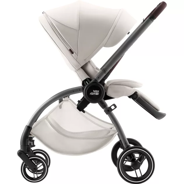 Britax Römer Rio Comfort Core Set 3in1: multifunkciós babakocsi + mózeskosár + Baby-Safe Core hordozó - Soft Taupe