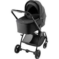   Britax Römer Rio Comfort Core Set 3in1: multifunkciós babakocsi + mózeskosár + Baby-Safe Core hordozó - Carbon Black