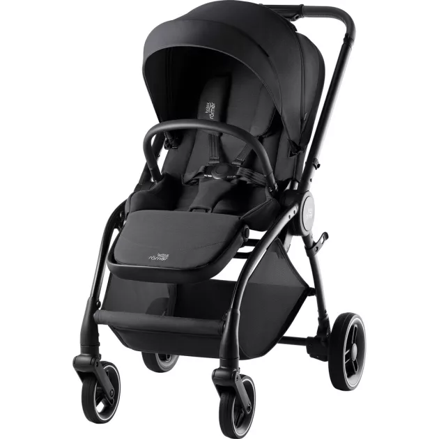 Britax Römer Rio Comfort Core Set 3in1: multifunkciós babakocsi + mózeskosár + Baby-Safe Core hordozó - Carbon Black