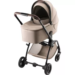   Britax Römer Rio Comfort Core Set 3in1: multifunkciós babakocsi + mózeskosár + Baby-Safe Core hordozó - Teak