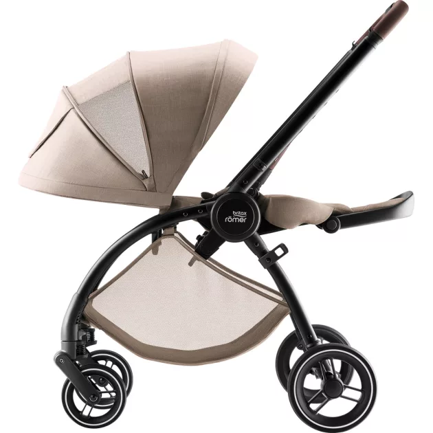 Britax Römer Rio Comfort Core Set 3in1: multifunkciós babakocsi + mózeskosár + Baby-Safe Core hordozó - Teak