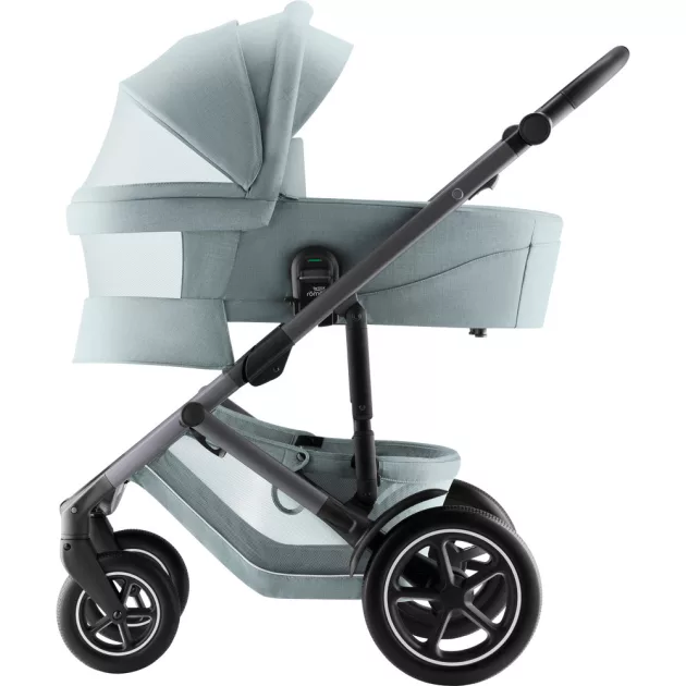 Britax Römer Smile 5Z Comfort Core Set 3in1: multifunkciós babakocsi + mózeskosár + Baby-Safe Core hordozó - Harbor Blue