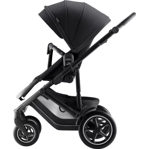 Britax Römer Smile 5Z Comfort Core Set 3in1: multifunkciós babakocsi + mózeskosár + Baby-Safe Core hordozó - Carbon Black