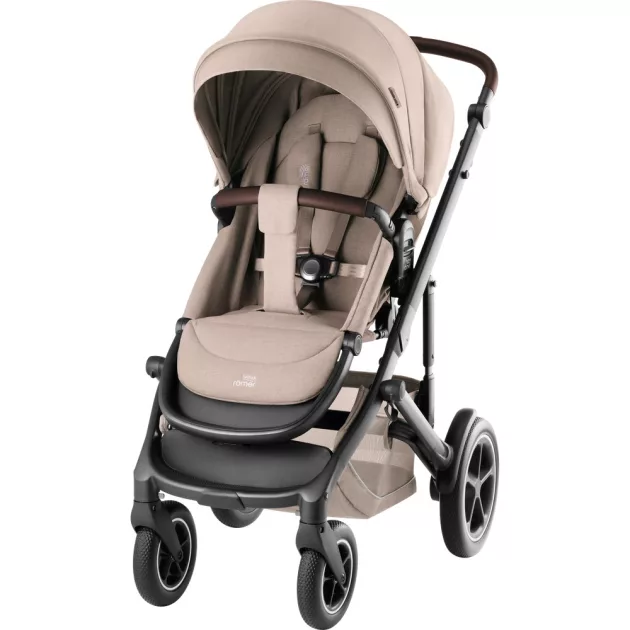 Britax Römer Smile 5Z Comfort Core Set 3in1: multifunkciós babakocsi + mózeskosár + Baby-Safe Core hordozó - Teak