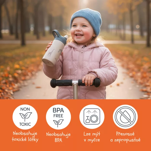 Zopa 400 ml-es sport termosz, szafari Safari