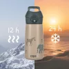 Zopa 400 ml-es termosz cumis szívószállal, szafari Safari