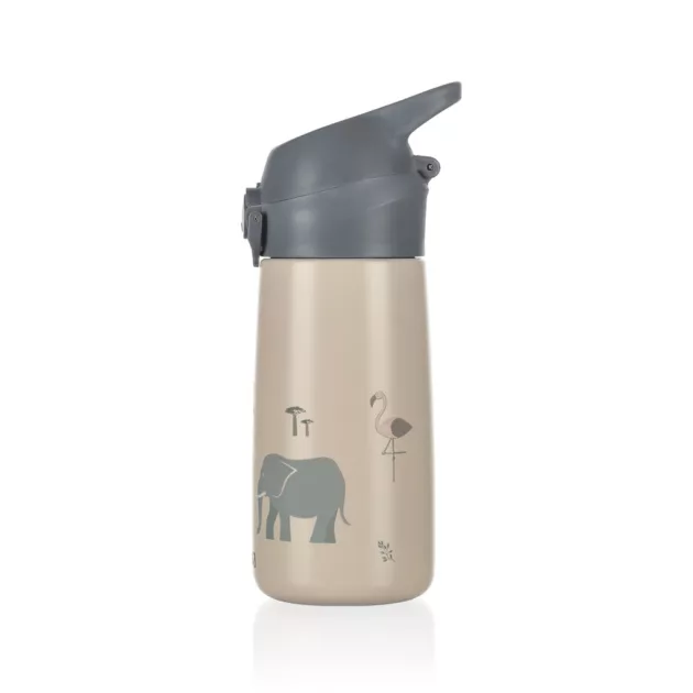 Zopa 400 ml-es termosz cumis szívószállal, szafari Safari