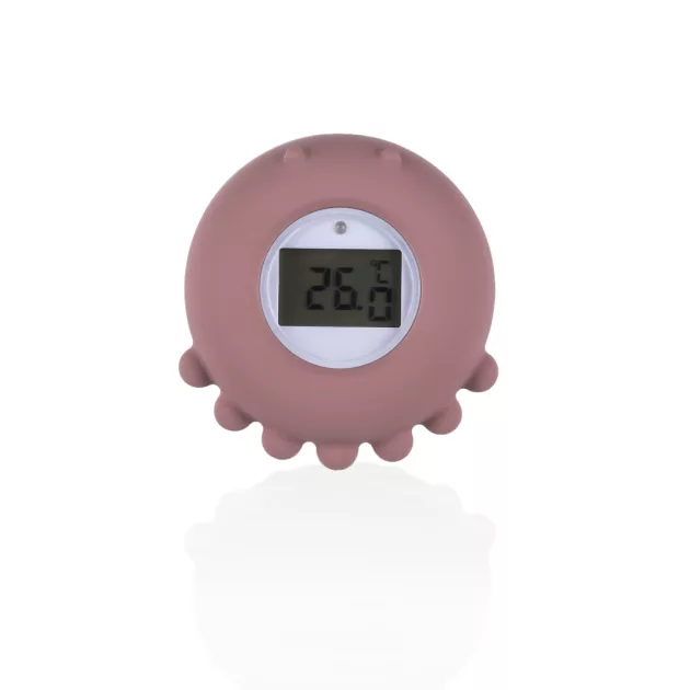 Zopa Szilikon digitális hőmérő 2 az 1-ben - rózsaszín Old Pink