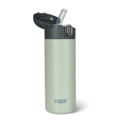   Zopa 400 ml-es termosz szívószállal, pisztáciazöld Pistacio green