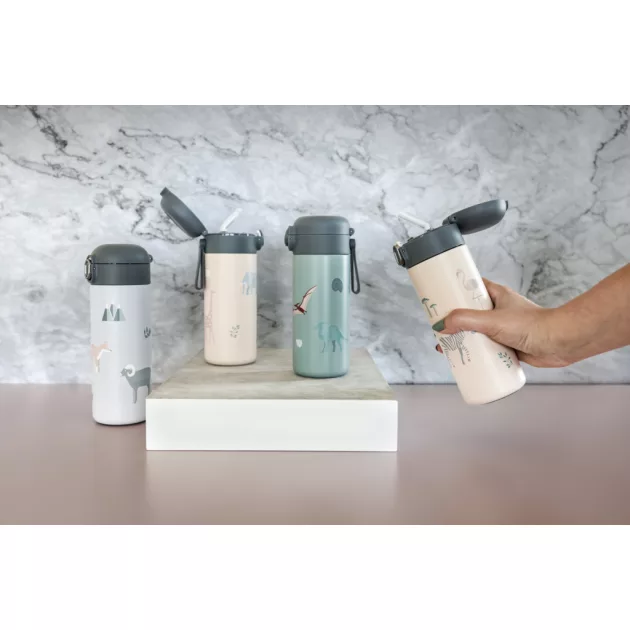 Zopa 400 ml-es termosz szívószállal, pisztáciazöld Pistacio green