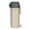 Zopa 350 ml-es termosz szívószállal és szilikon fogantyúval, cookie beige Cookie beige