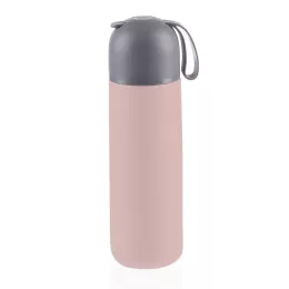   Zopa 400 ml-es termosz szilikon fogantyúval, candy pink Candy pink