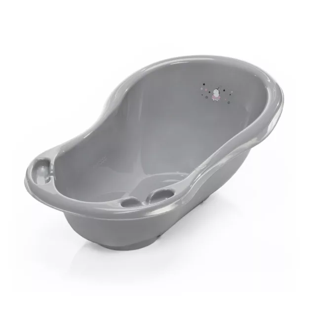 Zopa Unikornis 84 cm-es kád dugóval, szürke/pink Grey/Pink