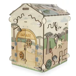   Zopa Készségfejlesztő oktató nagy házikó - szafari Safari