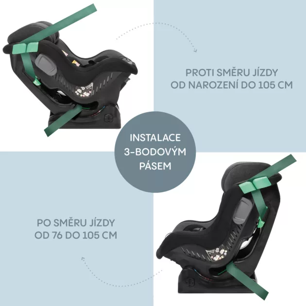 Zopa Verso R129 gyerekülés Toffee Brown