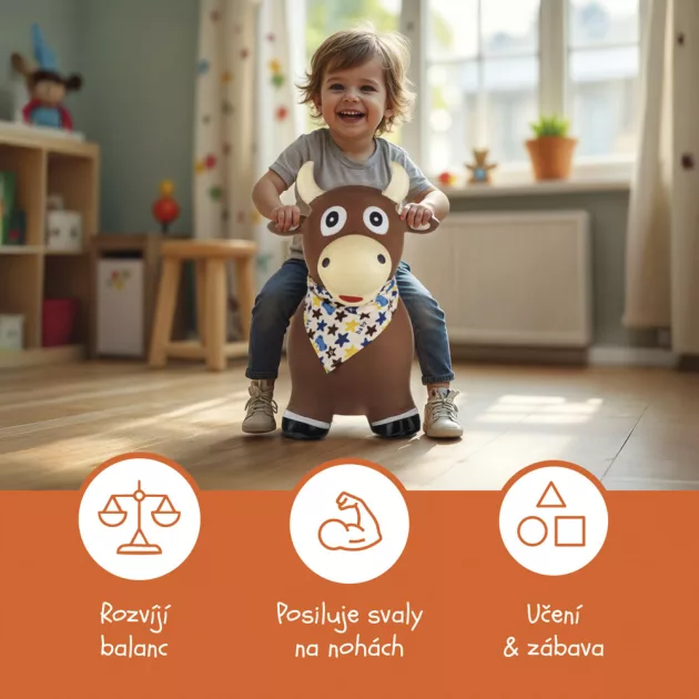 Zopa Skippy ugráló, elefánt Elephant