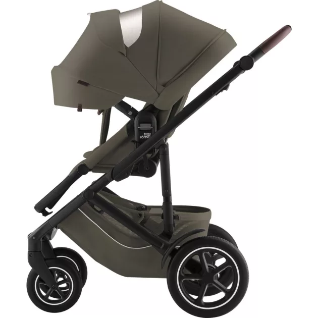 Britax Römer Smile 5Z Comfort Plus Set Lux (Smile 5z babakocsi + mózeskosár + Baby-Safe Pro + Vario Base 5Z) - Urban Olive