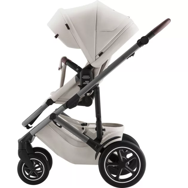 Britax Römer Smile 5Z Comfort Plus Set Lux (Smile 5z babakocsi + mózeskosár + Baby-Safe Pro + Vario Base 5Z) - Soft Taupe