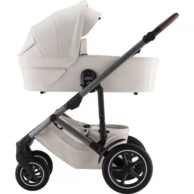 Britax Römer Smile 5Z Comfort Plus Set Lux (Smile 5z babakocsi + mózeskosár + Baby-Safe Pro + Vario Base 5Z) - Soft Taupe