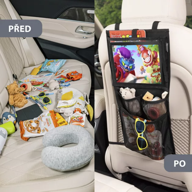 Zopa Ülésszervező + zseb tabletta és játékok számára