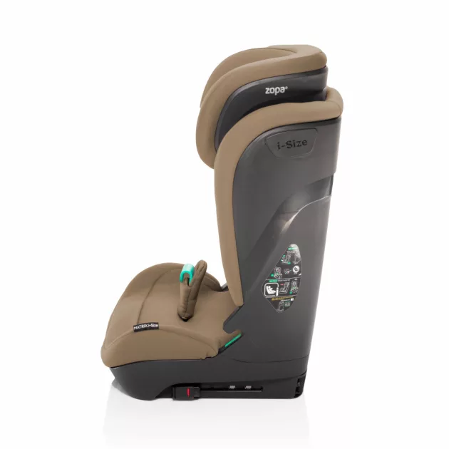 Zopa Matrix i-Size gyerekülés Toffee Brown