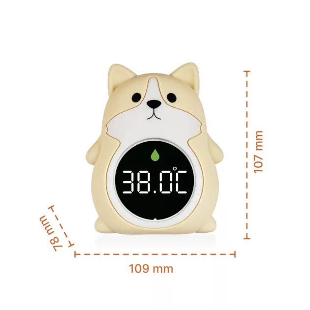 Zopa Szilikon digitális hőmérő 3in1 Dog