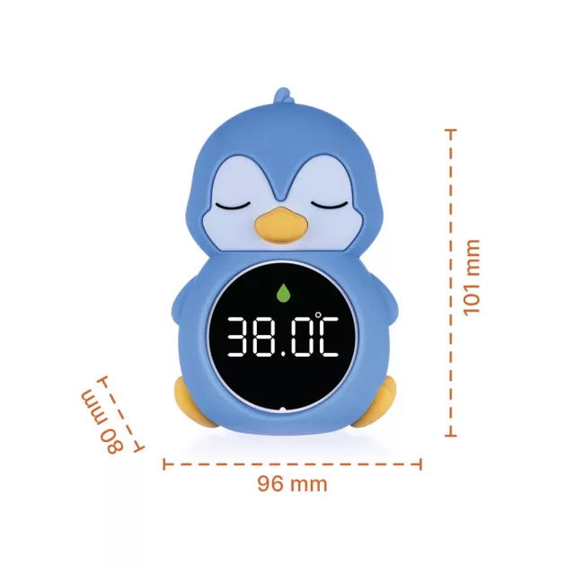 Zopa Szilikon digitális hőmérő 3in1 Penguin