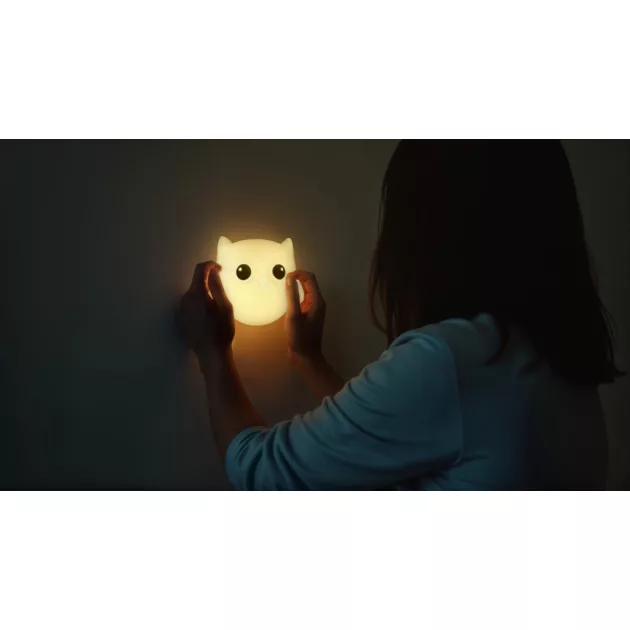 Zopa Szilikon falra szerelhető éjjeli lámpa Owl