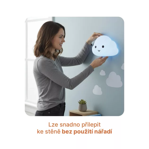 Zopa Szilikon falra szerelhető éjjeli lámpa Owl
