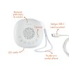 Zopa Prémium hordozható alvásmodul LED-fénnyel, fehér zajjal és hangokkal White