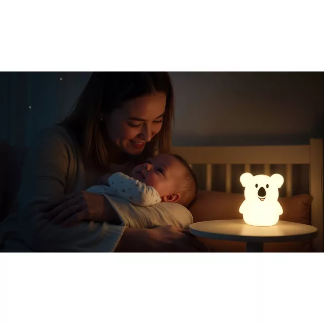 Zopa Szilikon LED Lámpa M-es méret Koala