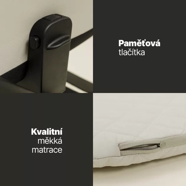 Zopa Move Cross 5 Szett 3in1 (Move Cross 5 babakocsi + Move XL 5 mózeskosár + bármely XM Plus babahordozó - Boss Grey