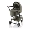 Britax Römer Comfort Plus LUX Szett (Rio babakocsi + mózeskosár + Baby-Safe PRO babahordozó + Vario Base 5Z) - Urban Olive