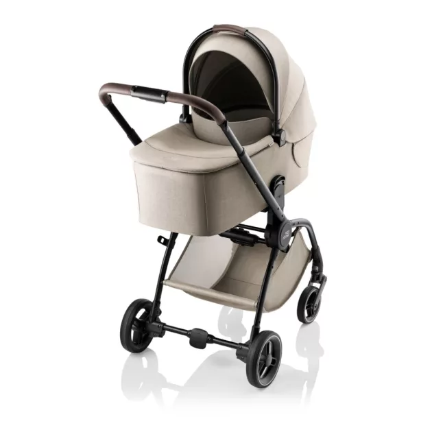 Britax Römer Rio Essential STYLE Szett (Rio babakocsi + mózeskosár + Baby-Safe Core + Baby-Safe Core bázis) - Teak