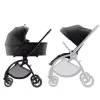 Britax Römer Rio Essential STYLE Szett (Rio babakocsi + mózeskosár + Baby-Safe Core + Baby-Safe Core bázis) - Carbon Black