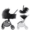 Britax Römer Comfort STYLE Szett (Rio babakocsi + mózeskosár + Baby-Safe PRO babahordozó) - Carbon Black