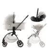 Britax Römer Comfort LUX Szett (Rio babakocsi + mózeskosár + Baby-Safe PRO babahordozó) - Soft Taupe