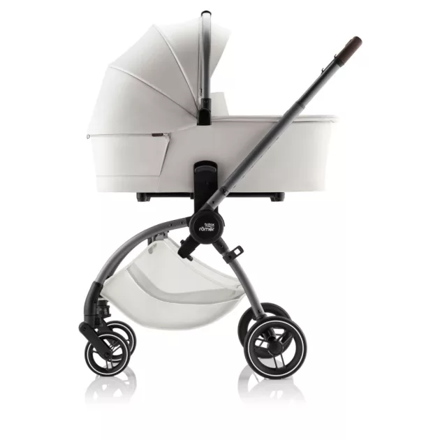 Britax Römer Comfort LUX Szett (Rio babakocsi + mózeskosár + Baby-Safe PRO babahordozó) - Soft Taupe