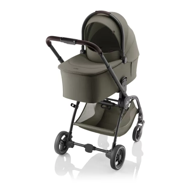 Britax Römer Comfort LUX Szett (Rio babakocsi + mózeskosár + Baby-Safe PRO babahordozó) - Urban Olive