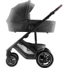 Britax Römer Smile 5Z Essential set 2in1: multifunkciós babakocsi + mózeskosár - Mineral Grey