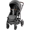 Britax Römer Smile 5Z Essential set 2in1: multifunkciós babakocsi + mózeskosár - Mineral Grey