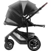 Britax Römer Smile 5Z Essential set 2in1: multifunkciós babakocsi + mózeskosár - Mineral Grey