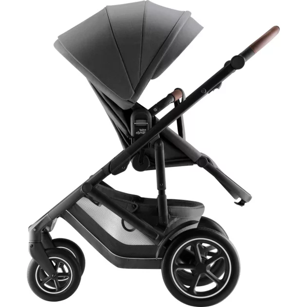 Britax Römer Smile 5Z Essential set 2in1: multifunkciós babakocsi + mózeskosár - Mineral Grey