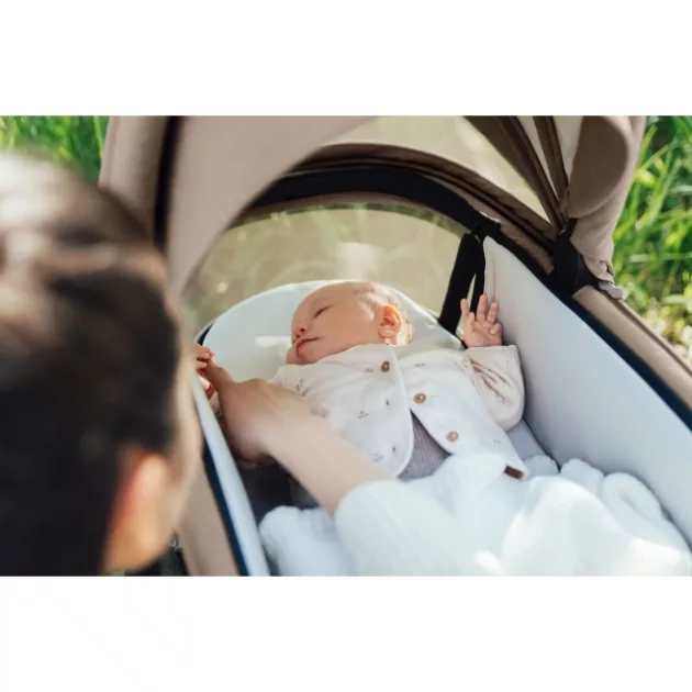 Britax Römer Smile 5Z Essential set 2in1: multifunkciós babakocsi + mózeskosár - Mineral Grey