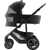 Britax Römer Smile 5Z Essential set 2in1: multifunkciós babakocsi + mózeskosár - Carbon Black