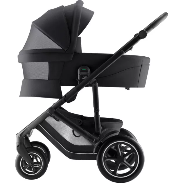 Britax Römer Smile 5Z Essential set 2in1: multifunkciós babakocsi + mózeskosár - Carbon Black
