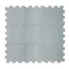 Zopa 9 db-os Puzzle habszőnyeg, 30x30 cm, világos szürke Light Grey