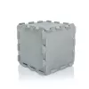 Zopa 9 db-os Puzzle habszőnyeg, 30x30 cm, világos szürke Light Grey