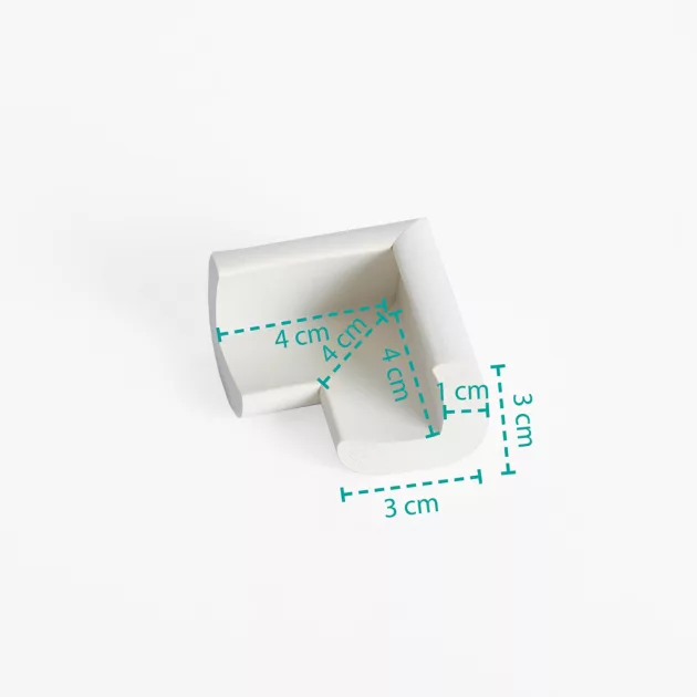 Zopa Hab sarokvédő 4 db off white